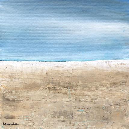 Peinture D426 par Moracchini Laurence | Tableau Abstrait Acrylique Marine