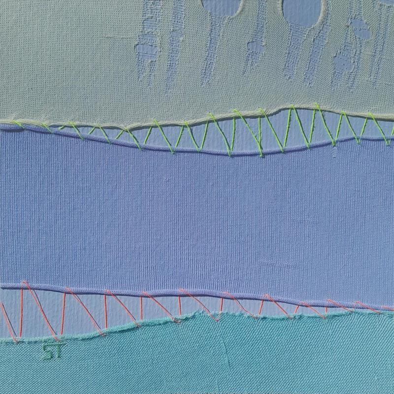 Painting Rivage n°1 by Settimia Taroux | Painting Abstract Minimalist