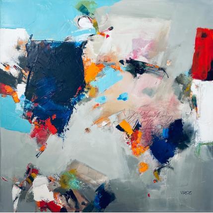 Painting TALES OF LOVE by Virgis | Painting Abstract Oil