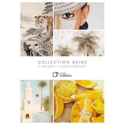 Sculpture Carte Postale - Collection Beige par Carré d'artistes - Goodies | Sculpture