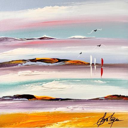 Peinture Les vagues emotion par Fonteyne David | Tableau Figuratif Acrylique