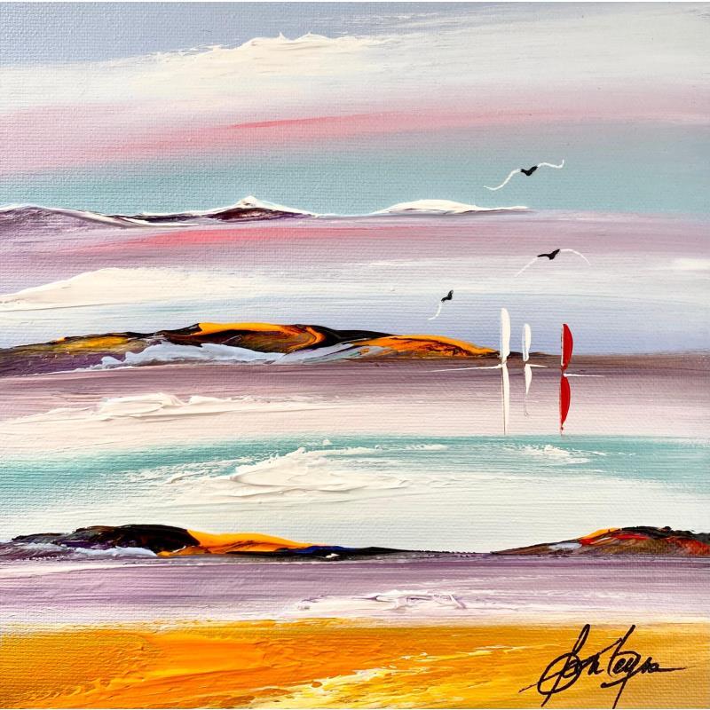 Gemälde Les vagues emotion von Fonteyne David | Gemälde Figurativ Acryl