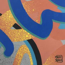 Peinture Sun beam par Neibaf | Tableau Street Art Acrylique Urbain