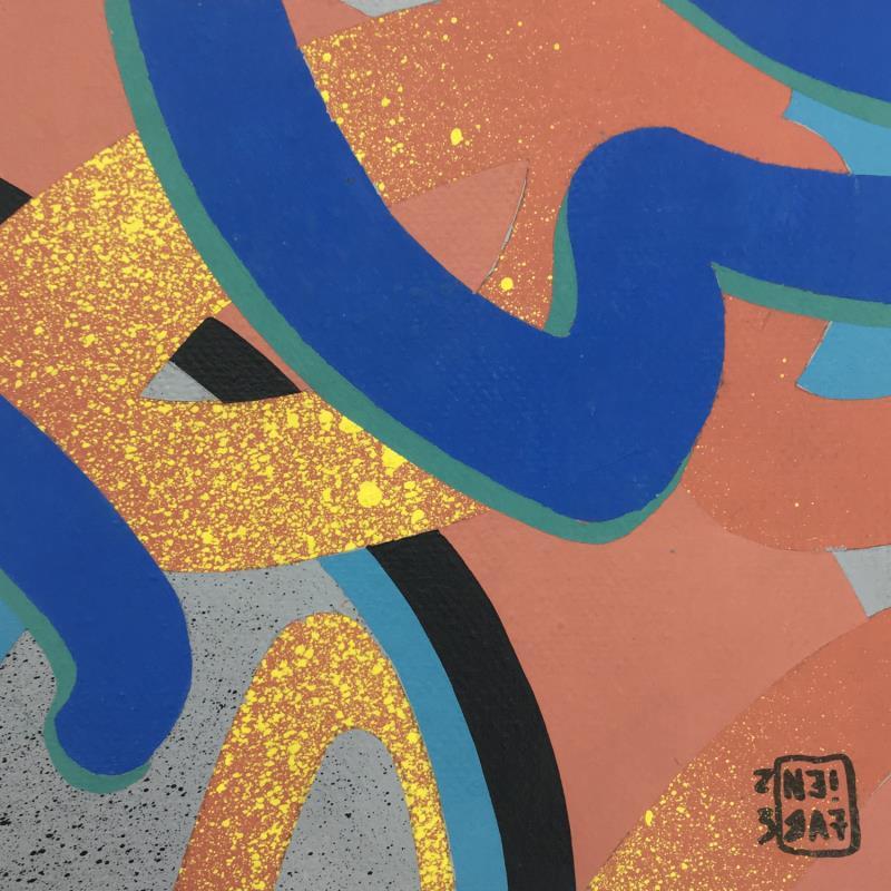 Peinture Sun beam par Neibaf | Tableau Street Art Urbain Acrylique