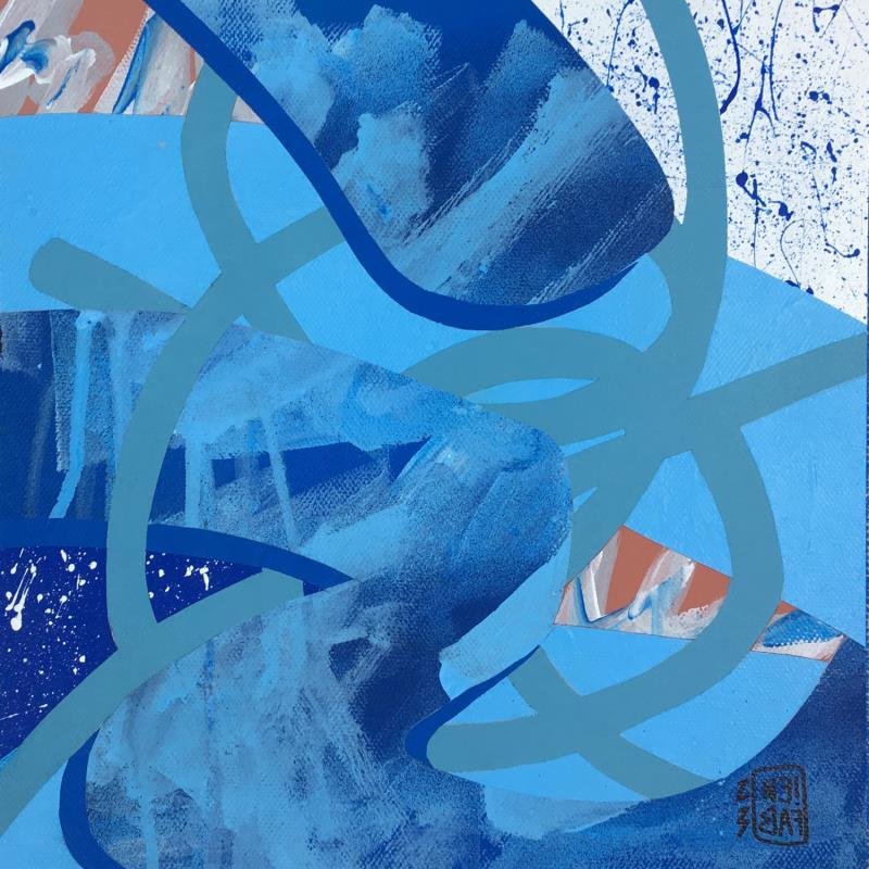 Peinture Skyscape par Neibaf | Tableau Street Art Urbain Acrylique