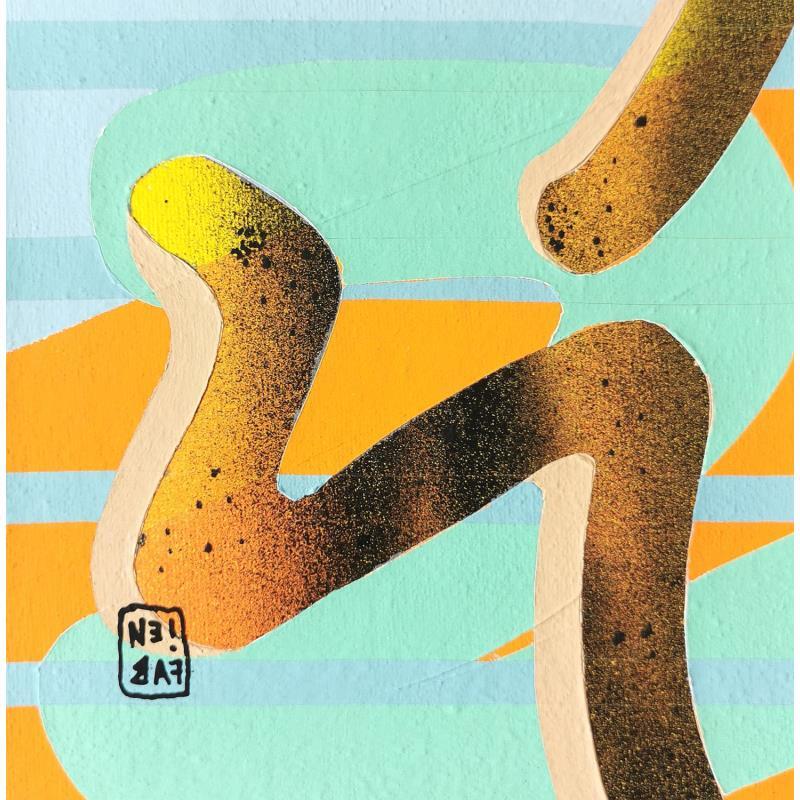 Pintura Worm por Neibaf | Pintura Abstracto Paisajes Graffiti Acrílico