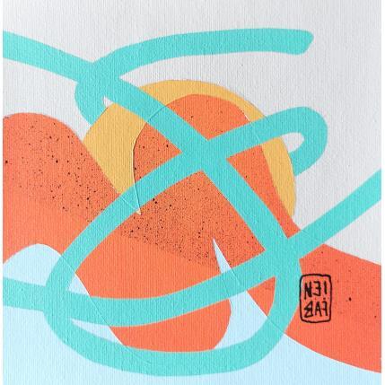 Peinture Naranja par Neibaf | Tableau Abstrait Acrylique, Graffiti Paysages