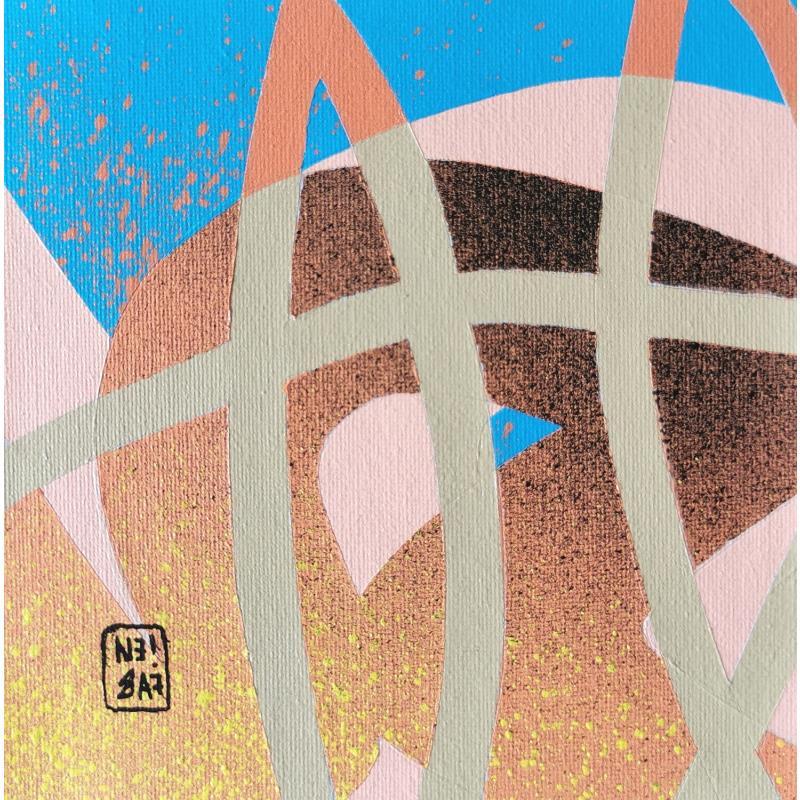 Gemälde Lava splash von Neibaf | Gemälde Abstrakt Landschaften Graffiti Acryl