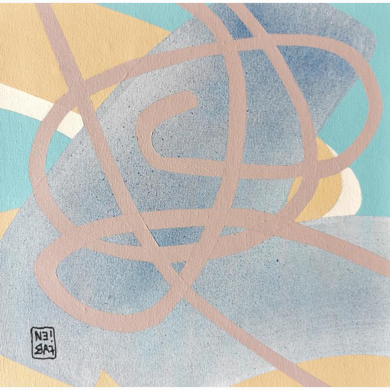 Peinture Dirt par Neibaf | Tableau Abstrait Paysages Graffiti Acrylique