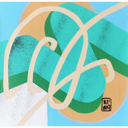 Peinture Upside down forest par Neibaf | Tableau Abstrait Acrylique, Graffiti Paysages