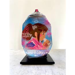 Sculpture Chihiro par Lemoine Mael | Sculpture Pop-art Graffiti