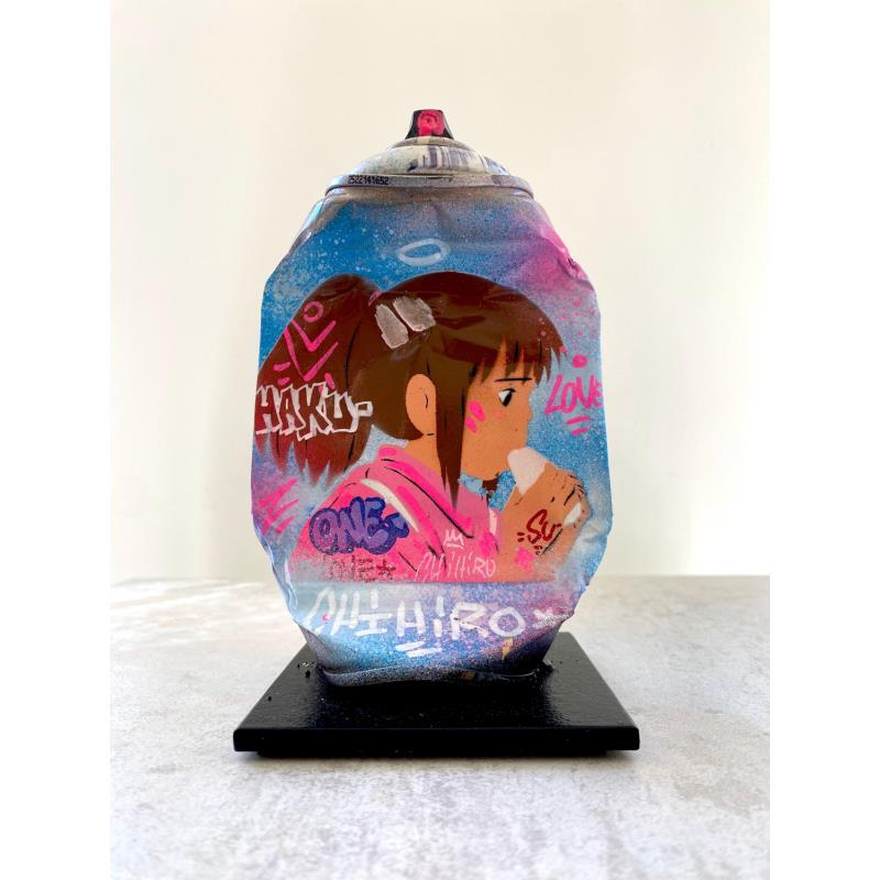 Sculpture Chihiro par Lemoine Mael | Sculpture Pop-art Graffiti