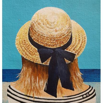 Peinture Bernadette par Sie Evelyne | Tableau Figuratif Acrylique Scènes de vie