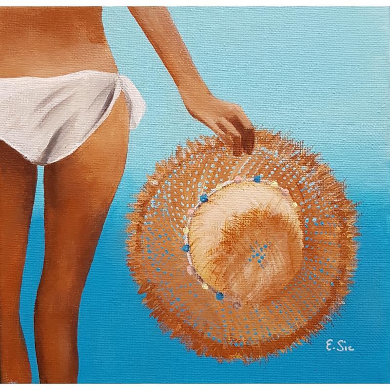 Peinture Annabel par Sie Evelyne | Tableau Figuratif Scènes de vie Acrylique