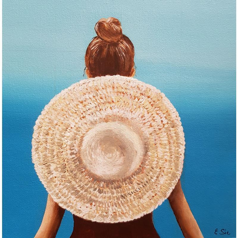 Peinture Suzanne par Sie Evelyne | Tableau Figuratif Scènes de vie Acrylique