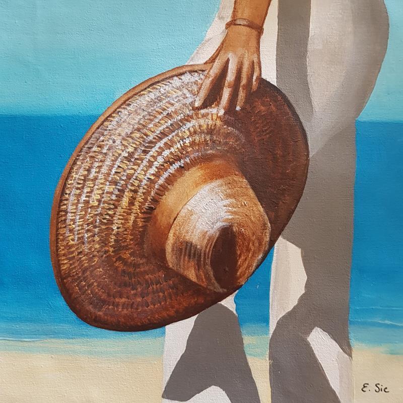 Peinture Céline par Sie Evelyne | Tableau Figuratif Scènes de vie Acrylique