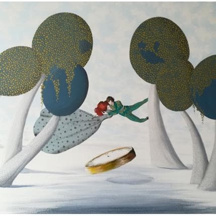 Painting La danza tempo by Nai | Painting Surrealism