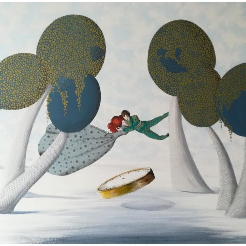 Peinture La danza tempo par Nai | Tableau Surréalisme