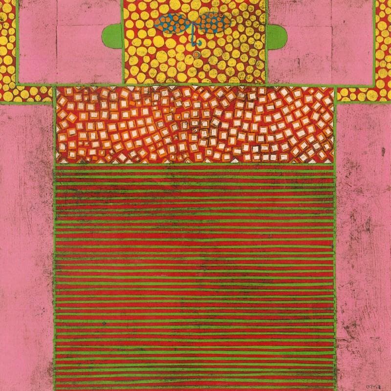 Pintura Cluke por Ortiz Gustavo | Pintura Arte bruto Retrato