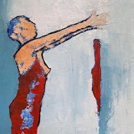 Painting Amoureuse by Malfreyt Corinne | Painting Figurative Oil Life style, Nude