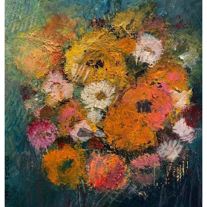 Peinture Pastel par Rocco Sophie | Tableau Art Singulier Nature Acrylique