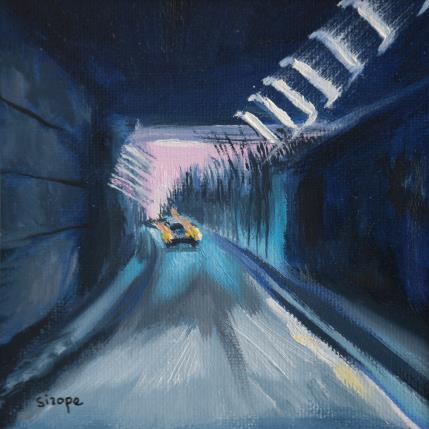 Painting Passage by Sirope Rémy | Painting Figurative Oil Landscapes, Life style, Urban