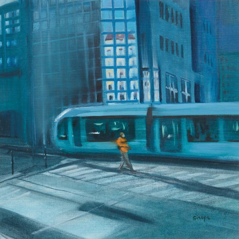 Pintura Lost in translation por Sirope Rémy | Pintura Figurativo Urbano Life style Aceite