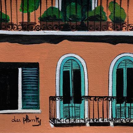 Pintura Façade terracotta por Du Planty Anne | Pintura Figurativo Acrílico Urbano