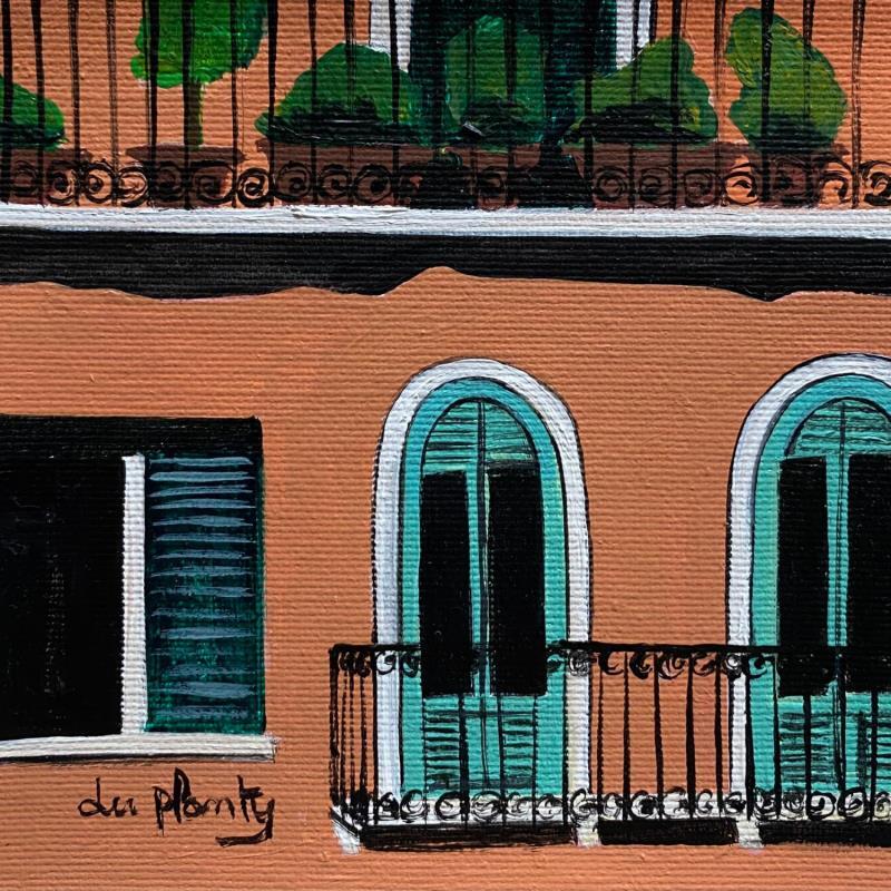 Pintura Façade terracotta por Du Planty Anne | Pintura Figurativo Urbano Acrílico