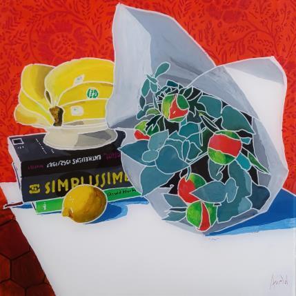 Peinture Le choix du cadeau par Auriol Philippe | Tableau Figuratif Acrylique, Plexiglas, Posca Natures mortes