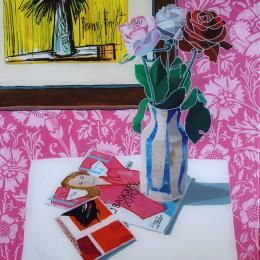 Painting Le trio de Bernard by Auriol Philippe | Painting Figurative Acrylic, Plexiglass Still-life