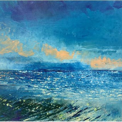 Peinture Les herbes sauvages par Levesque Emmanuelle | Tableau Figuratif Huile Marine, Paysages