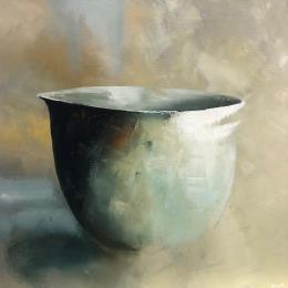 Peinture Bowl of Dreams par Lundh Jonas | Tableau Figuratif Acrylique Natures mortes