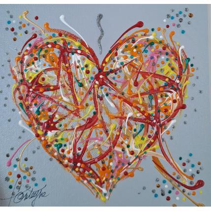 Peinture Un coeur à recevoir à Dijon par Fonteyne David | Tableau Figuratif Acrylique Minimaliste