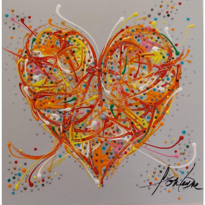 Peinture Heart pour toi par Fonteyne David | Tableau Figuratif
