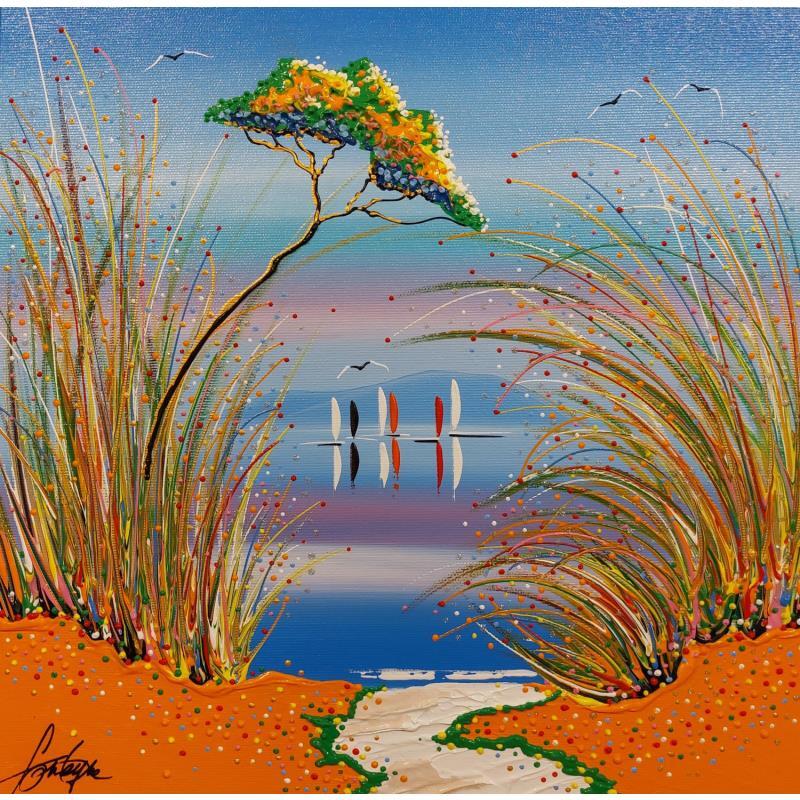 Peinture c'est ton chemin par Fonteyne David | Tableau Figuratif