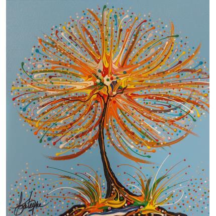 Peinture Dans les cieux Dijonais par Fonteyne David | Tableau Figuratif