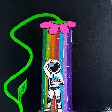 Pintura Rainbow shower por Elly | Pintura Pop art Acrílico, Posca Life style