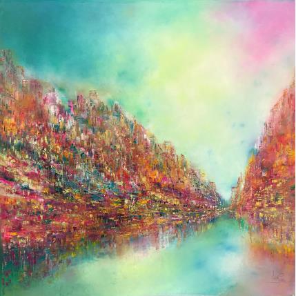 Peinture Phosphorescence par Levesque Emmanuelle | Tableau Figuratif Huile Urbain