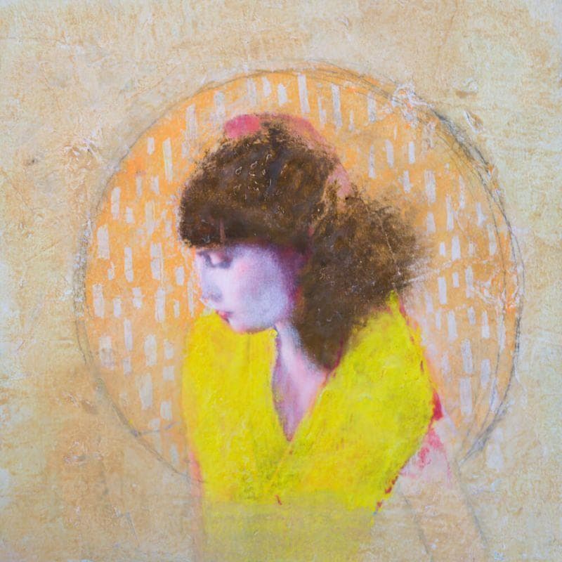 Painting Sans lui by Anton | Painting Figurative Life style Acrylic