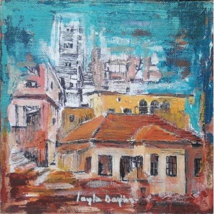 Painting Sodeco by Dagher Leyla | Painting Figurative Acrylic