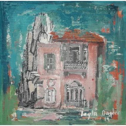 Painting Mar mikhael by Dagher Leyla | Painting Figurative Acrylic