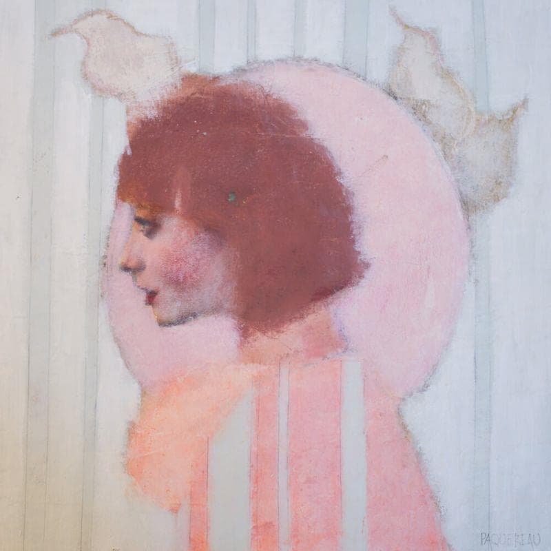 Gemälde Ma sentinelle von Anton | Gemälde Figurativ Alltagsszenen Acryl