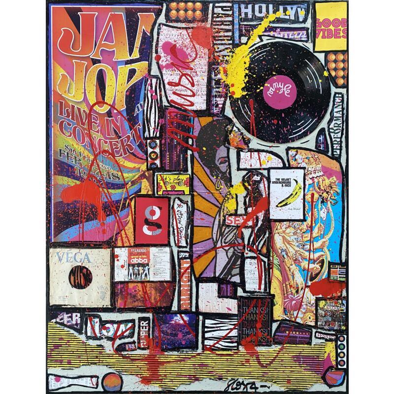 Peinture Music par Costa Sophie | Tableau Figuratif Huile Scènes de vie