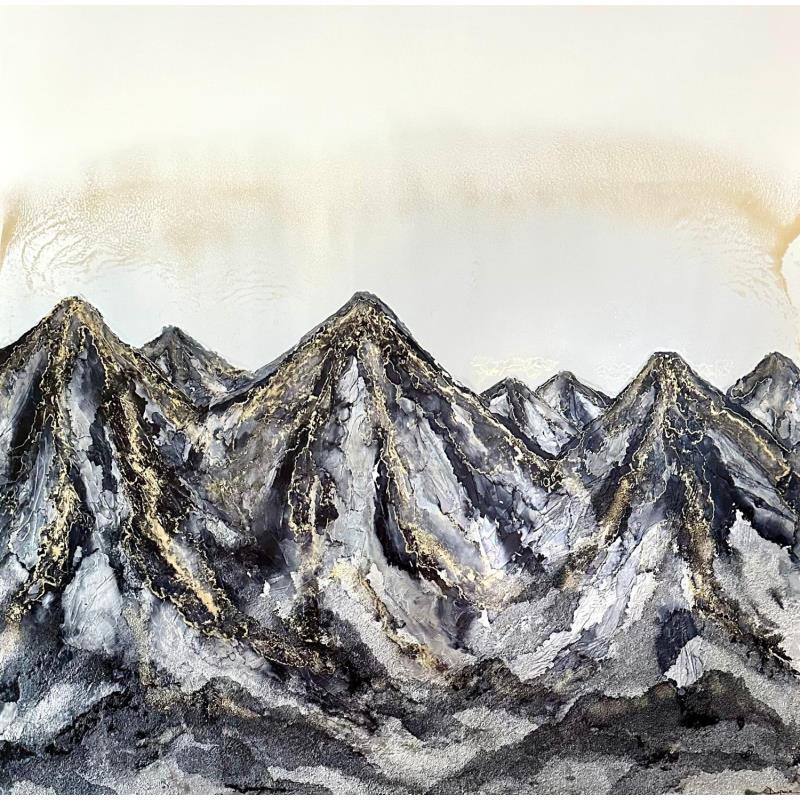 Painting 1325 Poésie des Andes by Depaire Silvia | Painting Abstract