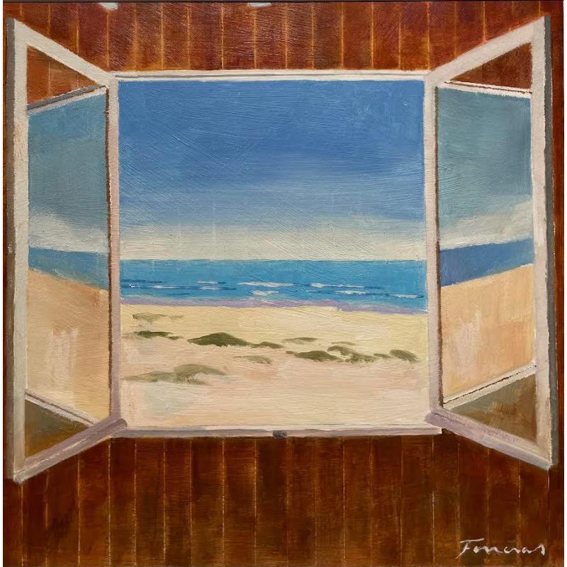 Painting Ouverture vers l'avenir by Foucras François | Painting Figurative