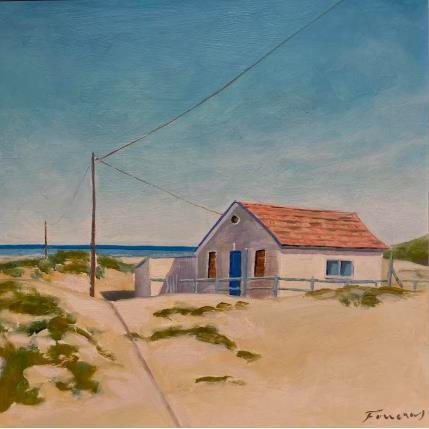 Painting La Caparica by Foucras François | Painting Figurative