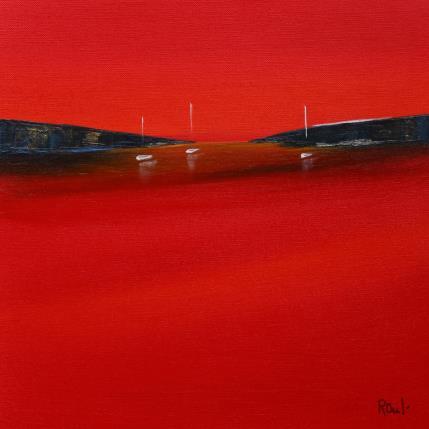 Gemälde Ambiance marine 50 von Roussel Marie-Ange et Fanny | Gemälde Figurativ Öl Marine