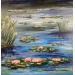 Painting Influence de Monet by Rey Ewa | Painting