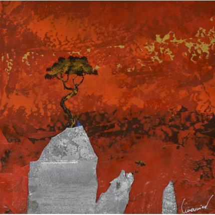 Peinture 4955 par Lemonnier  | Tableau Matiérisme Paysages